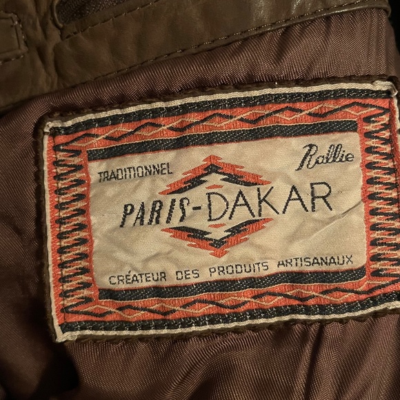 VINTAGE LEATHER JACKET - Picture 3 of 3